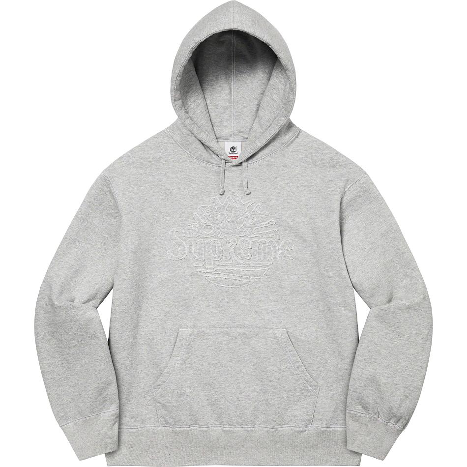 Grey Supreme Timberland® Hooded Sweatshirts | Supreme 327EX